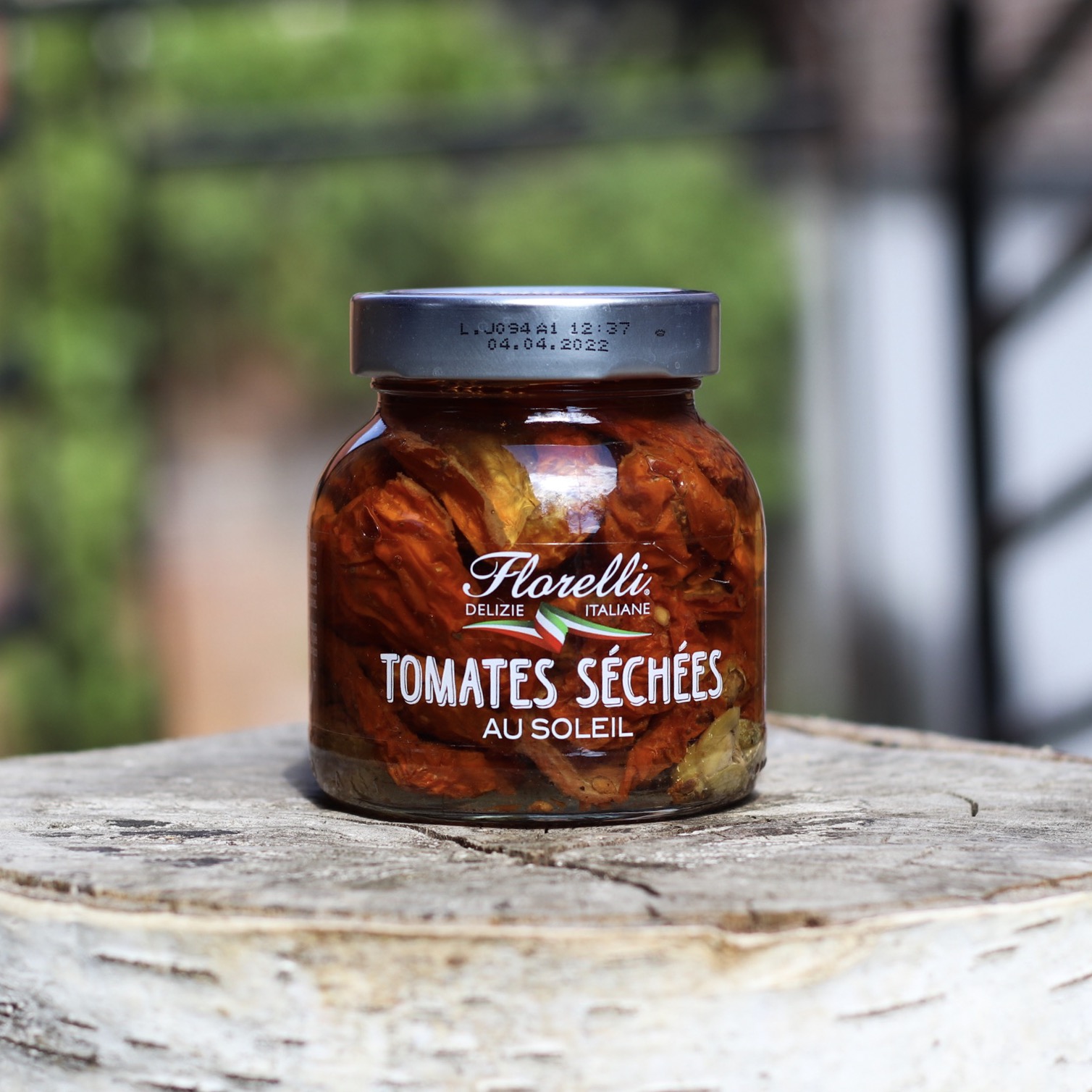 Un pot de tomates séchées séchées Florelli